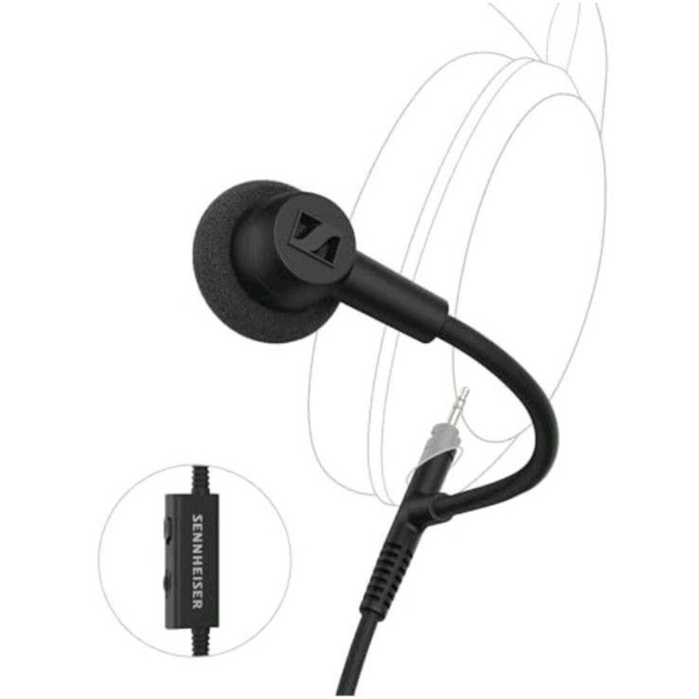 Sennheiser HD 500 BAM Boom Microphone 3.5mm Mute Volume Gaming NEW